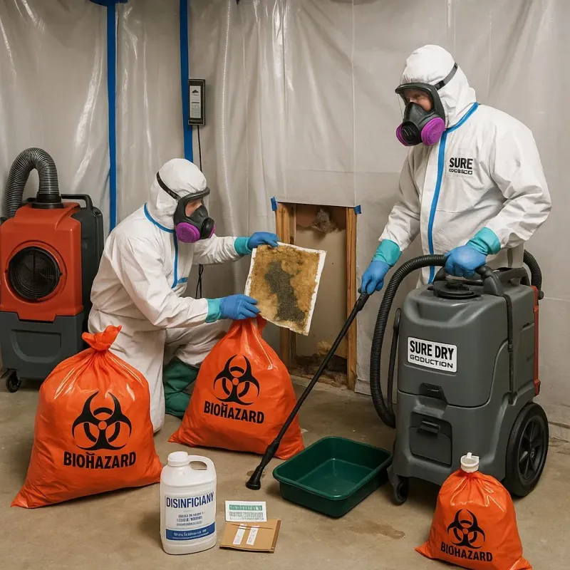 Contaminated Water Handling Protocols process in Jasper County, IN